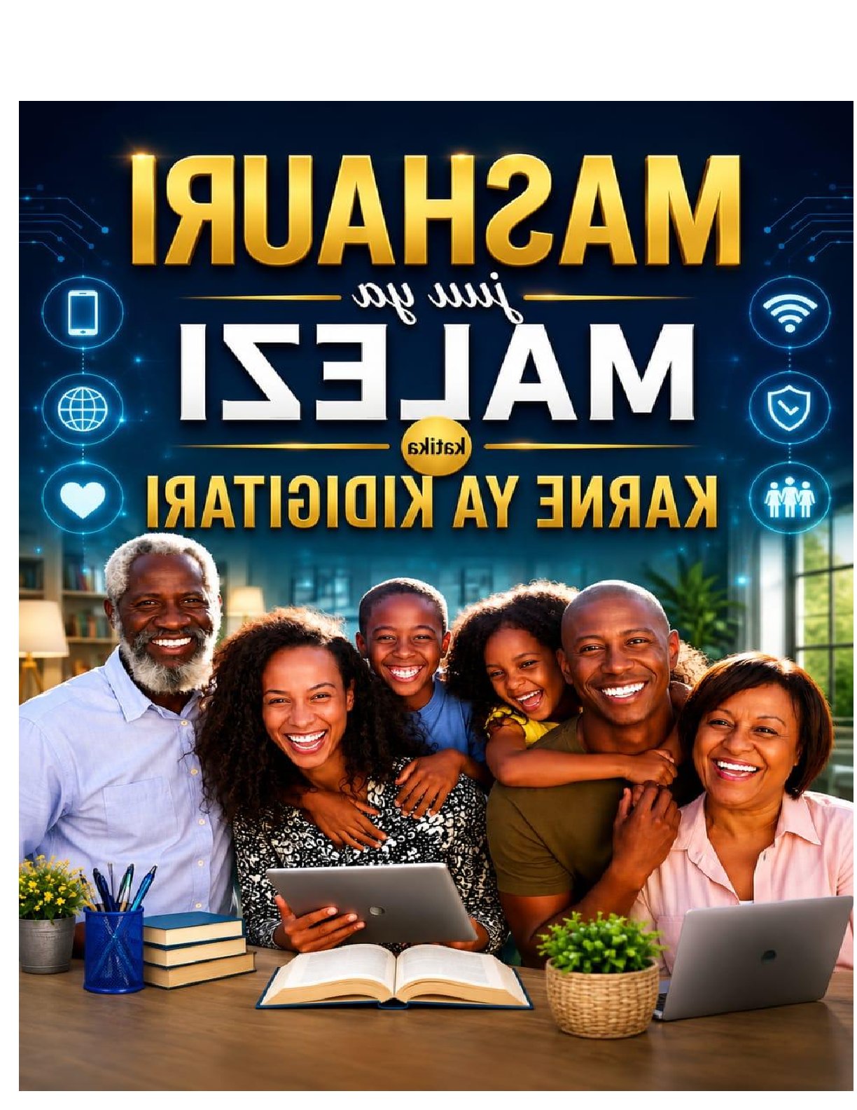 cover of MALEZI KATIKA ULIMWENGU WA KIDIJITALI